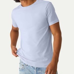 Bombas Men's Sky Blue Short Sleeve Tee